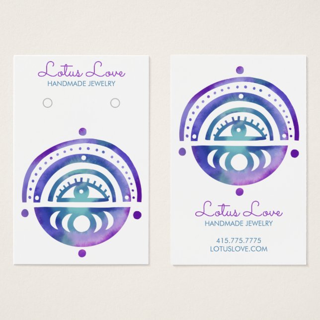 Placa de Vídeo de Colar de Colar Mística (Frente & Verso)