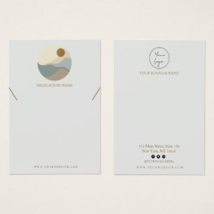 Placa de vídeo de colar de ilustração minimalis