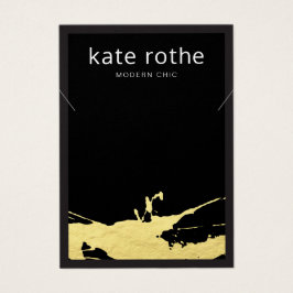 Placa de vídeo de colar Dourado com manchas preto 