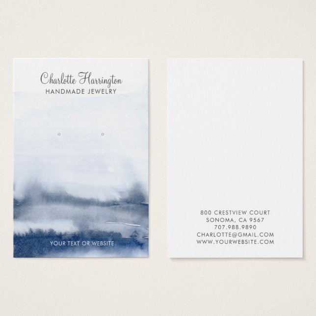 Placa de vídeo de joalharia com anel de abstrato (Frente & Verso)