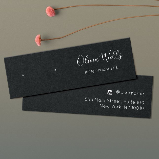 Placa de vídeo de joalharia com anel preto pequeno (Criador carregado)