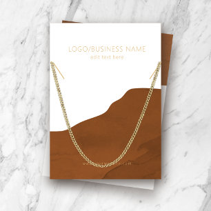 Placa de vídeo de joalharia para colar