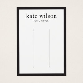 Placa de vídeo do clipe de cabelo branco preto mod