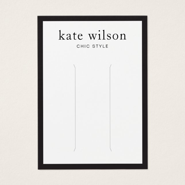 Placa de vídeo do clipe de cabelo branco preto mod (Frente)