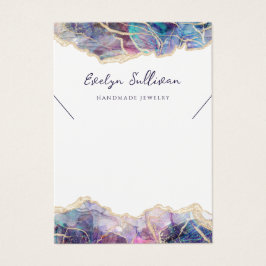 Placa de vídeo do colar opal roxo