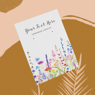 Placa de Vídeo ・ Flores Selvagens de Cores d'Água