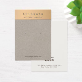 Placa de vídeo joalharia do Kraft Dourado com escu