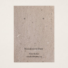 Placa de vídeo joalharia, papel marrom Reciclar