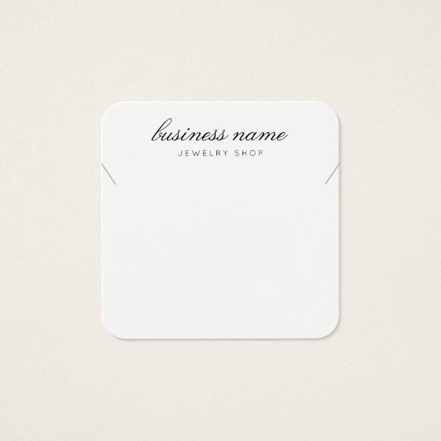 Placa de vídeo para joalharia no colar simples (Frente)