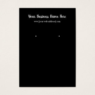 Placa de vídeo personalizada de abertura em preto 