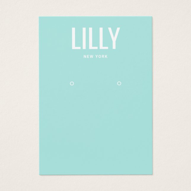 Placa de vídeo simples e moderna com escuta turque (Frente)