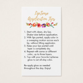 Placa Dicas e Aplicativo LipSense