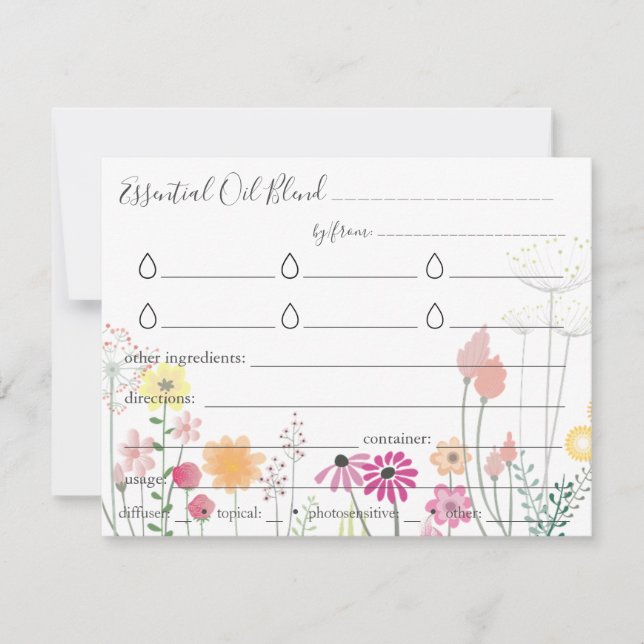 Placa direcionais de receitas de misturas de óleo  (Frente)