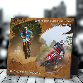 Placa Dirt Bike Riding Motocross Fotossasasasasasasasasa