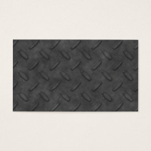 Placa do diamante do metal do falso Textured