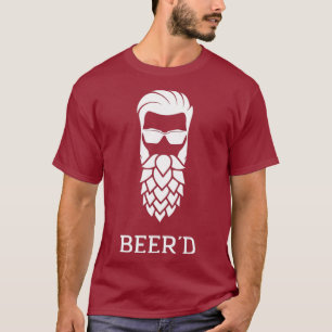 Placa do Hipster do Salto da Cerveja - Camisetas e