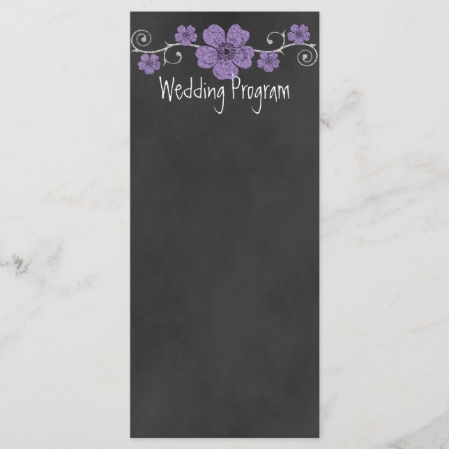 Placa do Programa de Casamento de Rosas Roxos Selv (Frente)