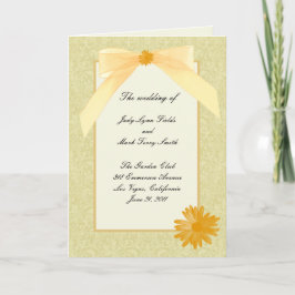 Placa do Programa Flor Amarelo