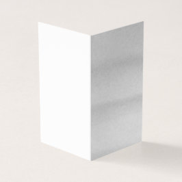 Placa dobrada em neve