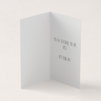 Placa dobrada - Não-Binário Amado Um