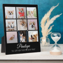 Dog Memorial Gift Pet Losage Collage