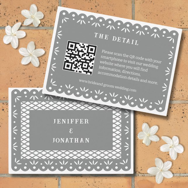 PLACA ENCLOUSURE MEXICAN PAPEL PICADO cinza (Criador carregado)