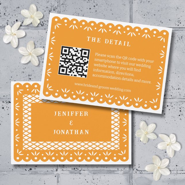 PLACA ENCLOUSURE ORANGE MEXICAN PAPEL PICADO (Criador carregado)