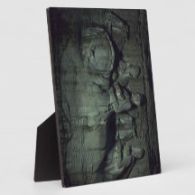 Escultura de Montanha Pedra na Geórgia à noite