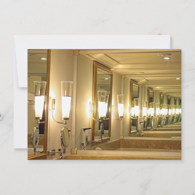 Placa espelho infinita (Frente)