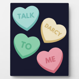 Placa Fale comigo Darcy III