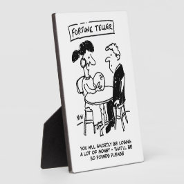 Placa Fortune Teller prevê perda financeira