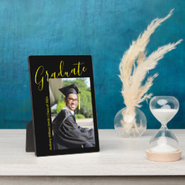 Placa Foto de Graduado Escrita à Mão 5 x 7 para Mesa