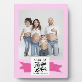 Placa Foto personalizada, citação moderna, Mesa, bonitin