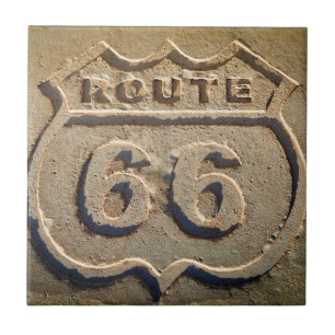 Placa histórica da Rota 66, Arizona