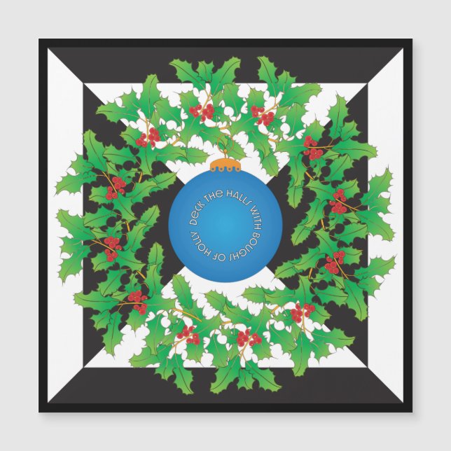 Placa Holly Magnet (Frente)