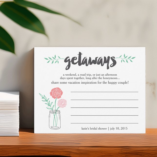 Placa Ideias de Férias de chá de panela | Mason Ja (Criador carregado)