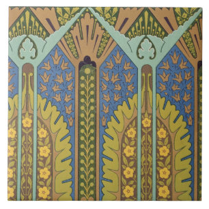 Placa III dos "estudos no design", c.1874-76