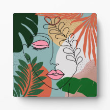 Ilustração tropical de Boho Natural