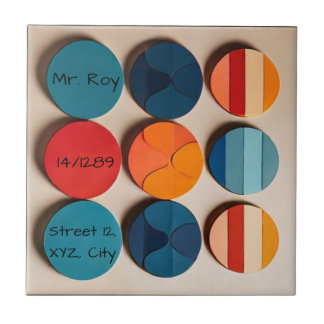 Placa inicial personalizada Meio século moderno ge