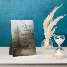 Joshua 24:15 Para mim e minha casa