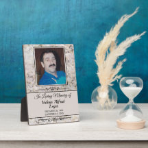 Keepsakes Personalizadas do Memorial Marbled