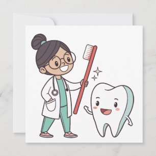 Placa lisa de Atenção Dental Feliz