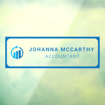 Placa | Logotipo comercial do revisor de porta de 