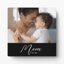 Mãe Personalizada Estabelecida Letra Moderna Foto