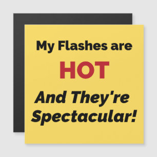 Placa Magnet Hot Flash Engraçado Menopause