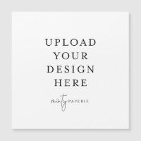 Placa Magnet Quadrada De 5,25"