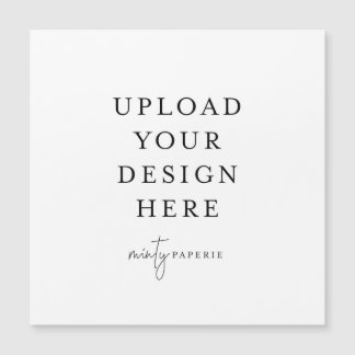 Placa Magnet Quadrada De 5,25"