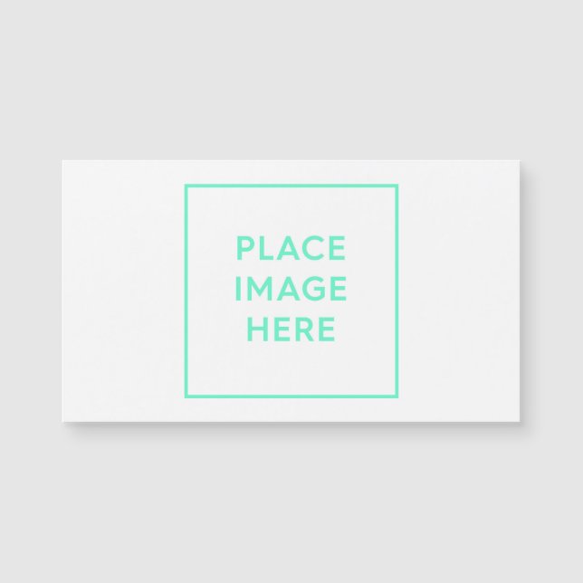 Placa magnética de 3,5" x 2" (Frente)