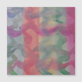 Placa magnética de Abstrato de arte pastel