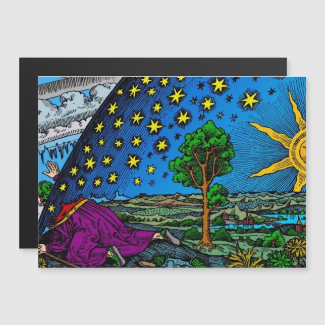 Placa magnética Flammarion (Frente/Verso)